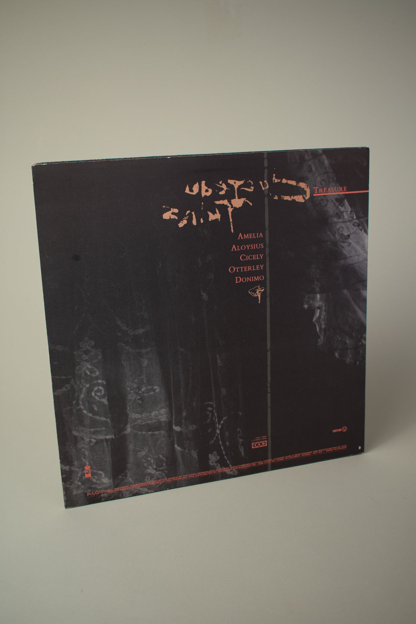 Cocteau Twins – Treasure (Canada, 12" Album, 1984)