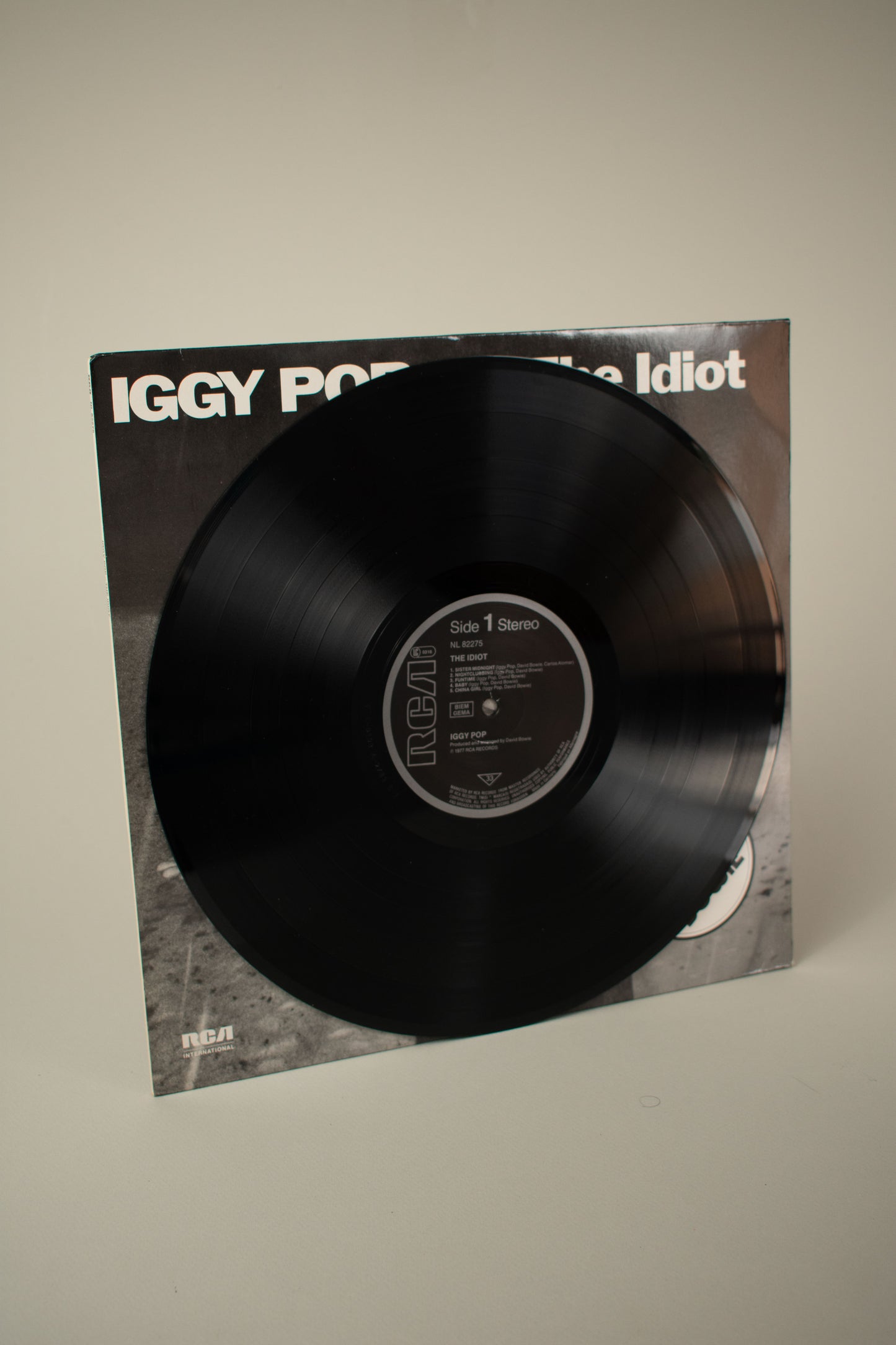 Iggy Pop – The Idiot (Europe, LP Album, 1984)