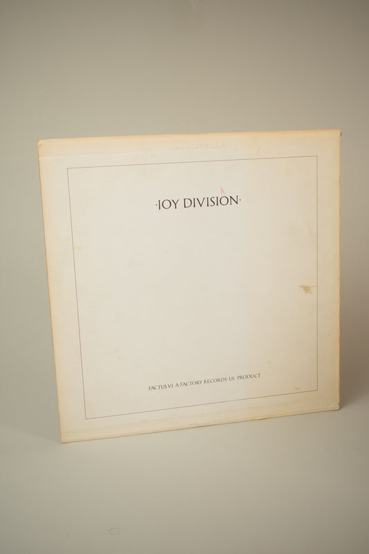 Joy Division – Closer (US, 12" Album, 1981)