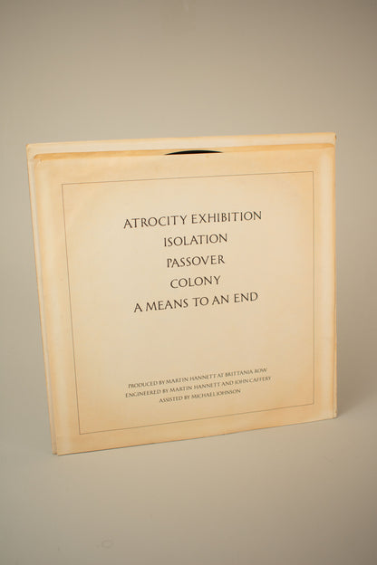 Joy Division – Closer (US, 12" Album, 1981)