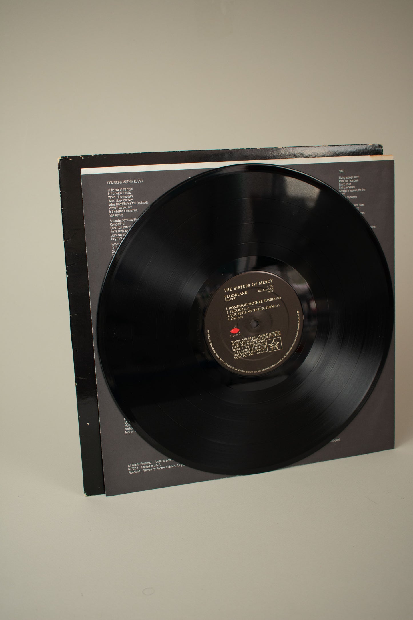 Sisters Of Mercy – Floodland (US, 12" Album, 1987)