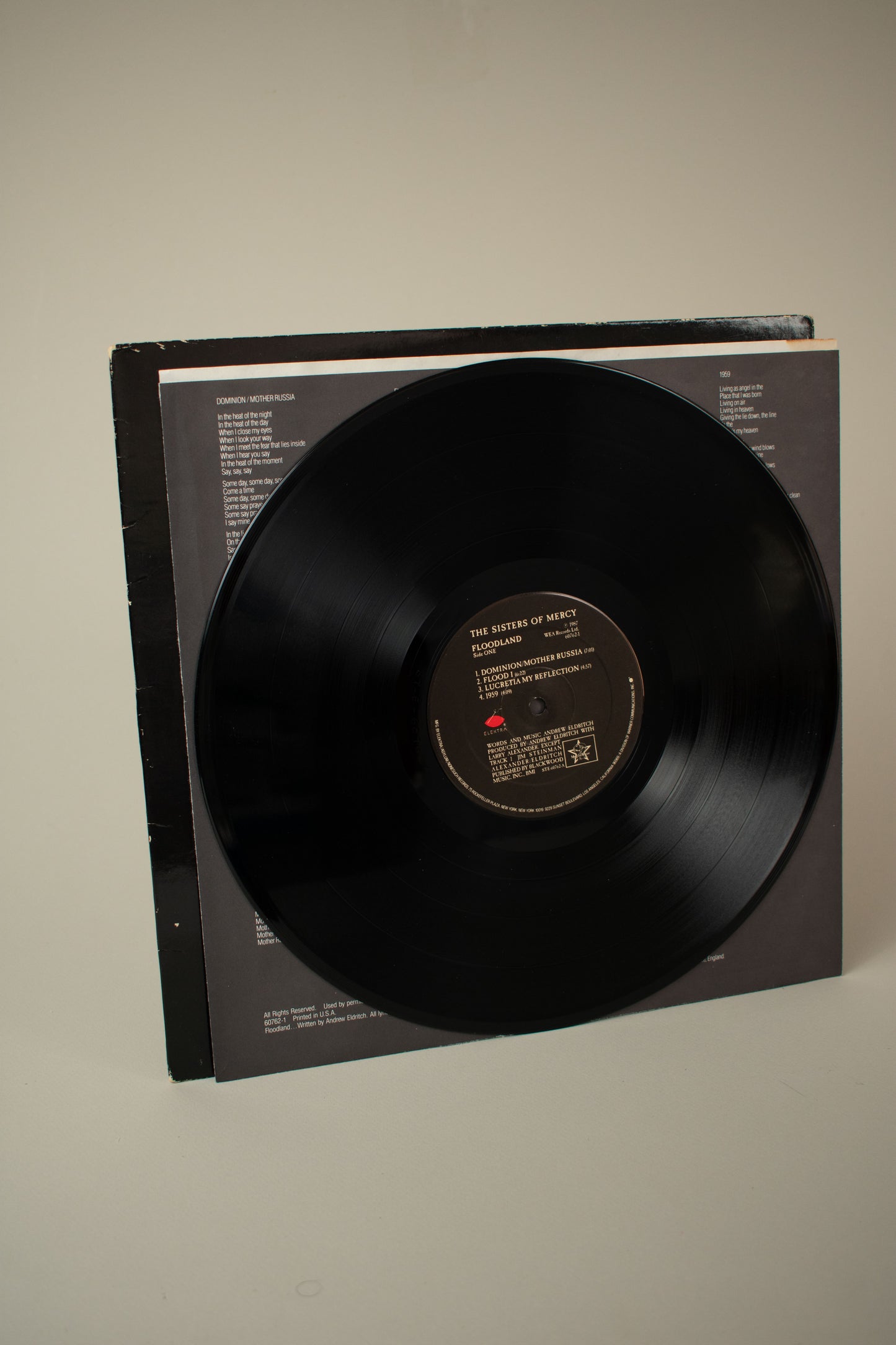 Sisters Of Mercy – Floodland (US, 12" Album, 1987)