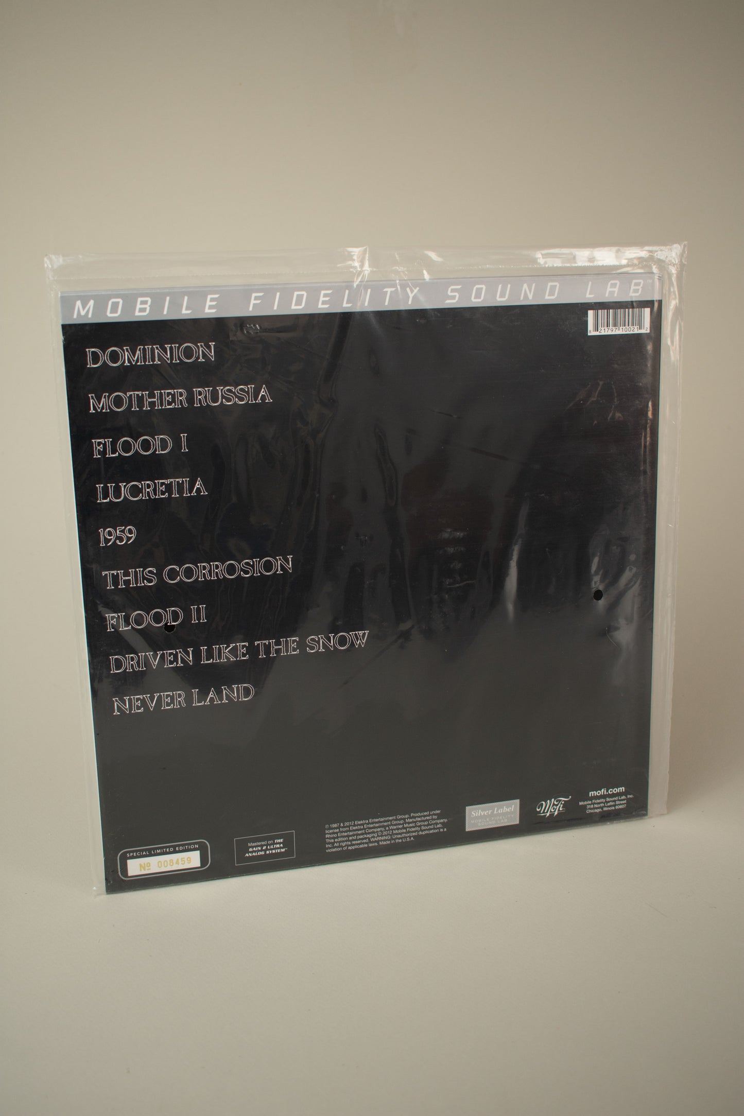 Sisters Of Mercy – Floodland  [MoFi Sealed & Numbered] (US, 12" Album, 2013)