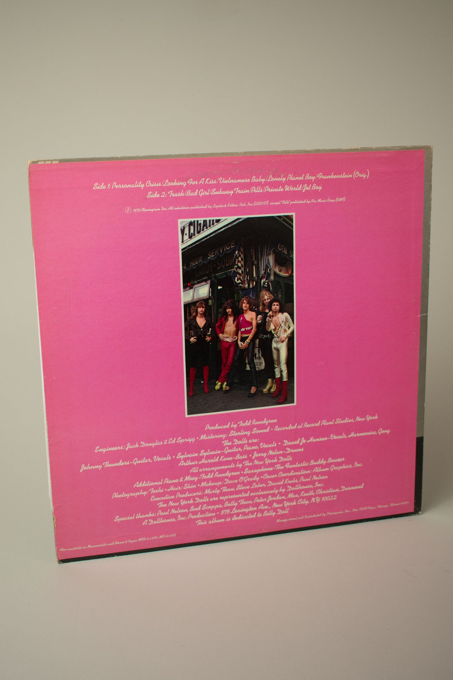 New York Dolls – New York Dolls (US, 12" Album, 1973)
