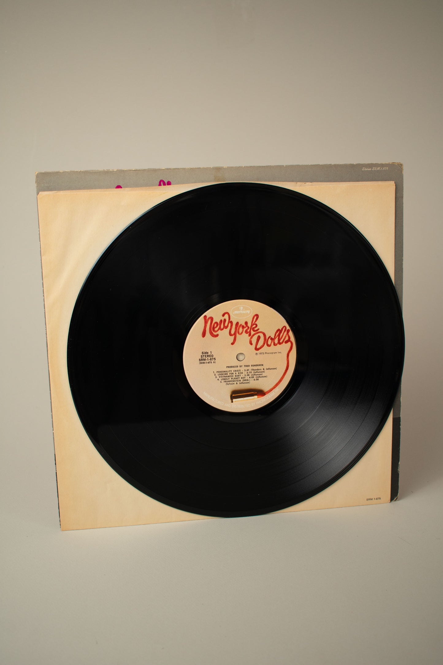New York Dolls – New York Dolls (US, 12" Album, 1973)