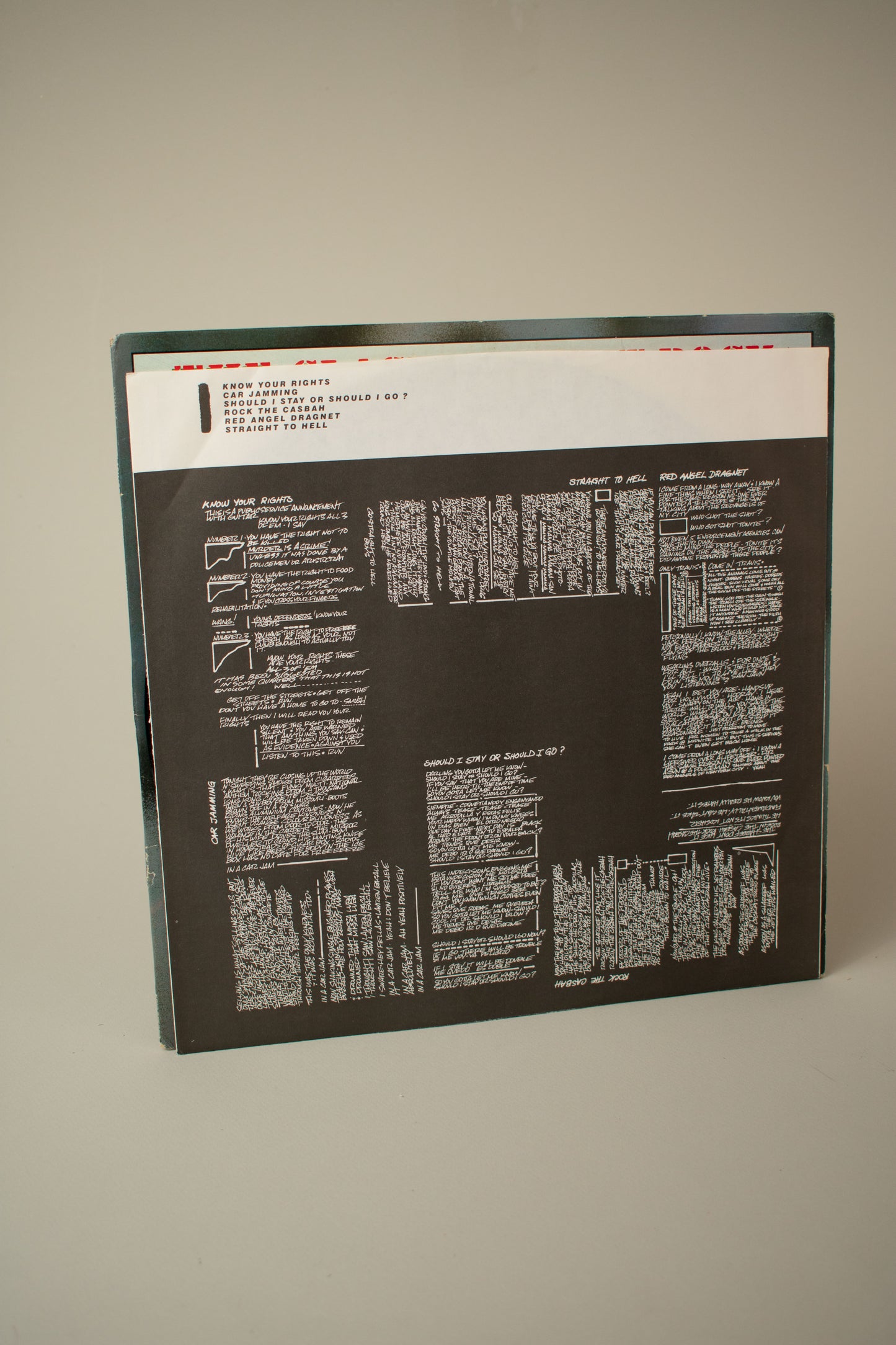 The Clash – Combat Rock (US, 12" Album, 1982)