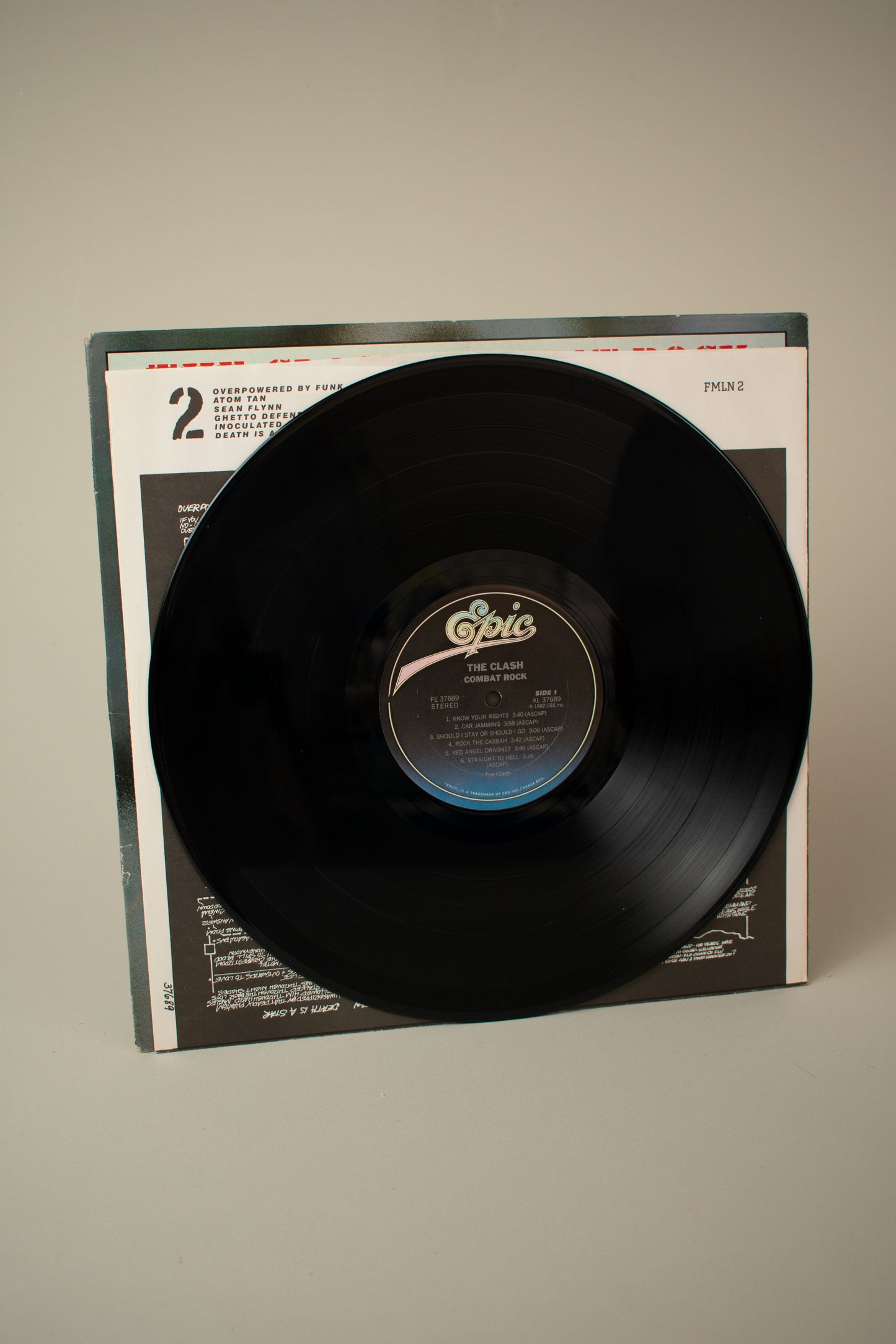 The Clash – Combat Rock (US, 12" Album, 1982)