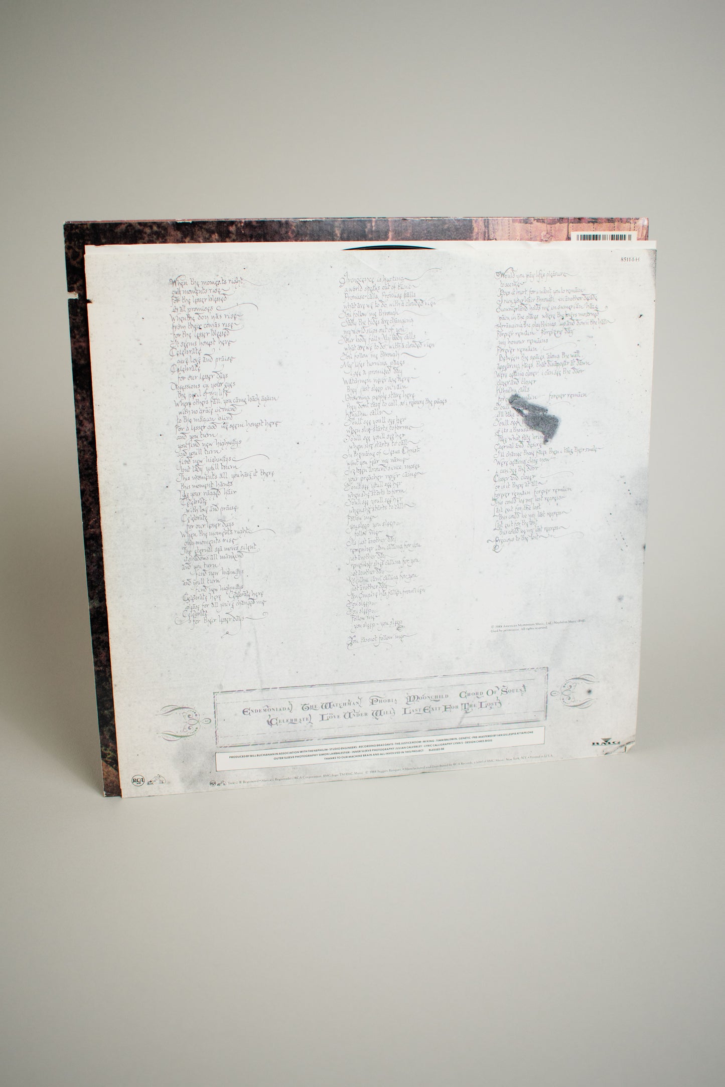 Fields Of The Nephilim - Fields Of The Nephilim (US, 12" Album, 1988)