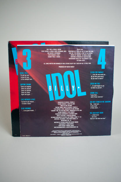 Billy Idol – Rebel Yell (US, 12" Album, 1983)