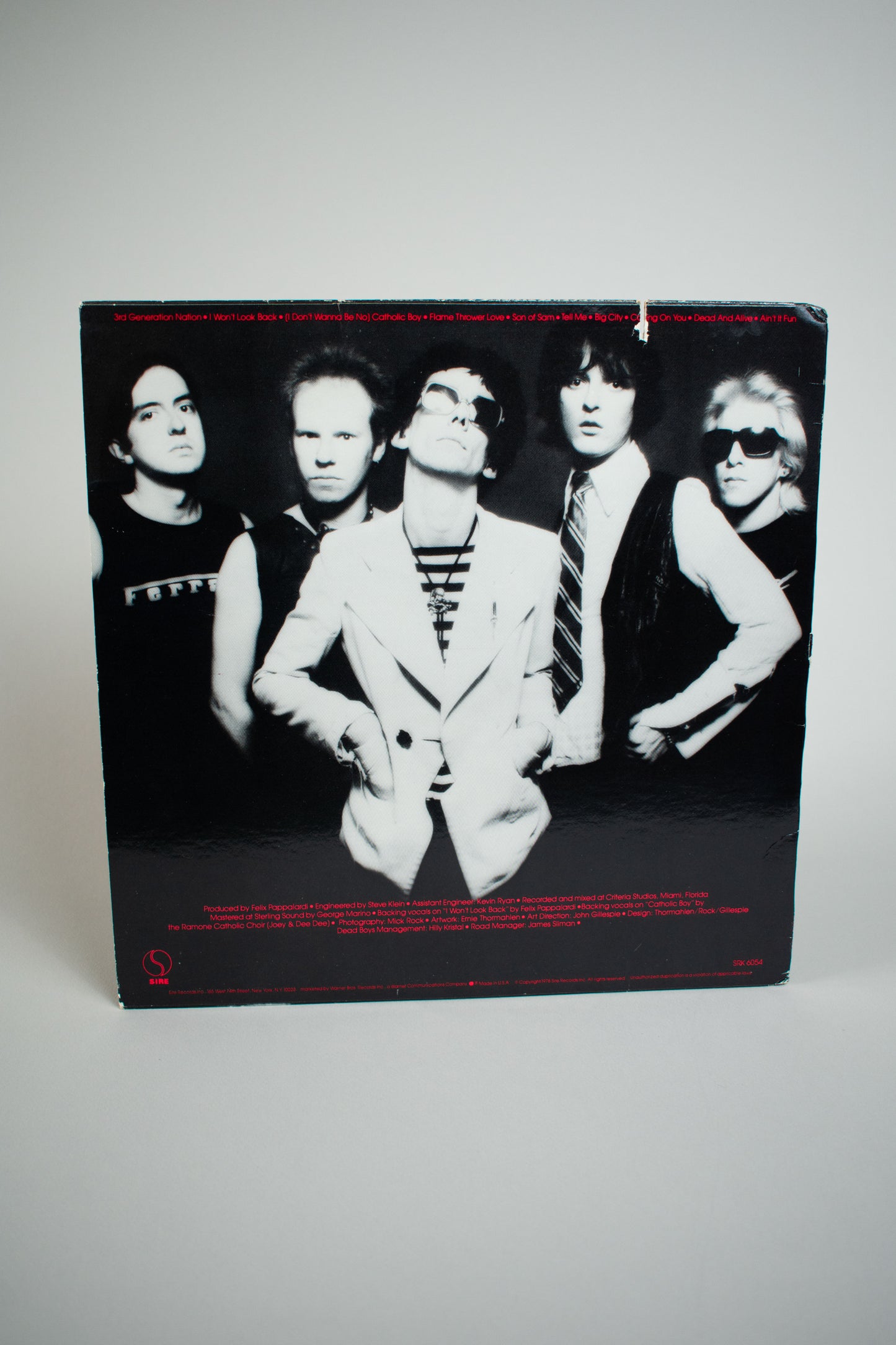 Dead Boys – We Have Come For Your Children (US, 12" Album, 1978)