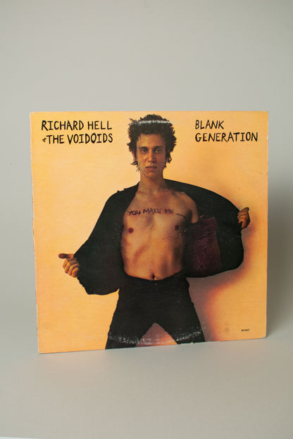 Richard Hell And The Voidoids – Blank Generation (US, 12" Album, 1977)