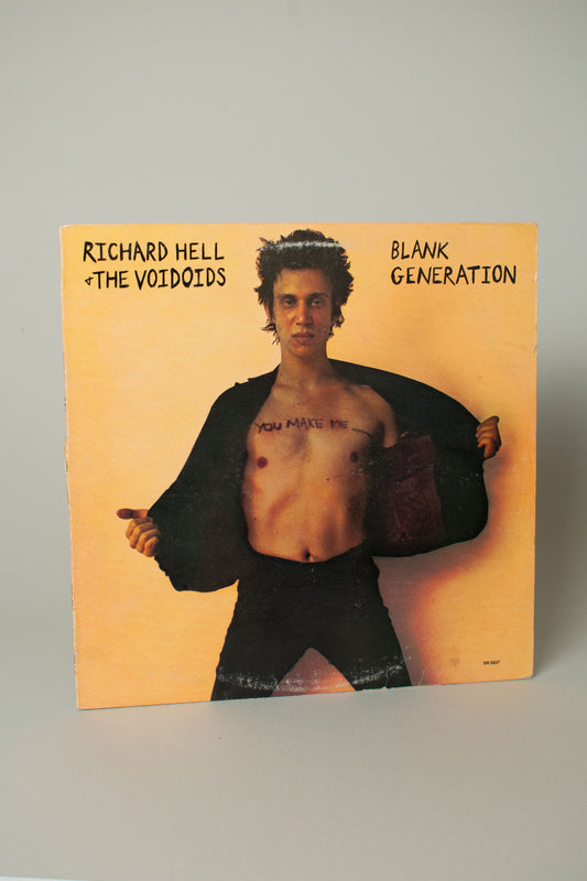 Richard Hell And The Voidoids – Blank Generation (US, 12" Album, 1977)