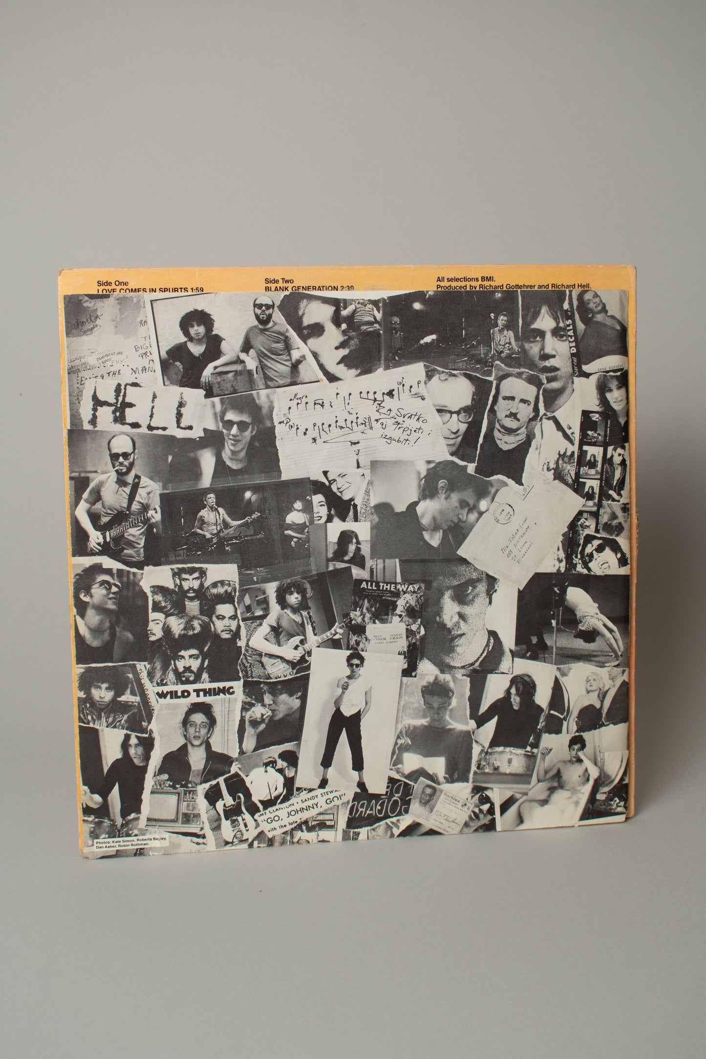 Richard Hell And The Voidoids – Blank Generation (US, 12" Album, 1977)