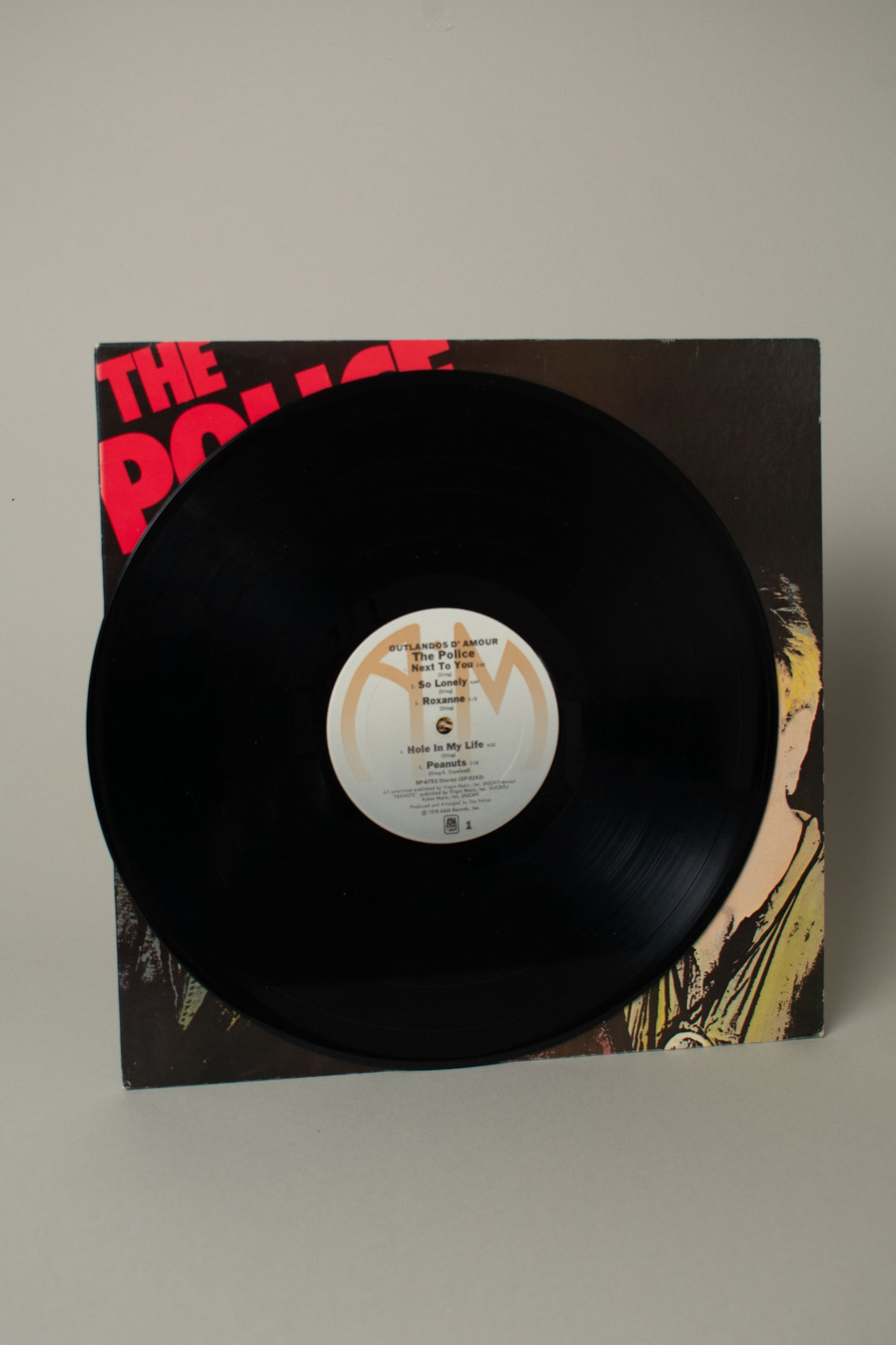 The Police – Outlandos D’ Amour (US, 12" Album, 1978)