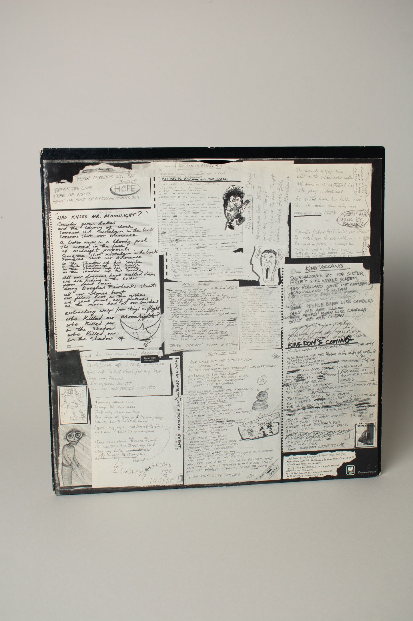 Bauhaus – Burning From The Inside (US, 12" Album, 1983)