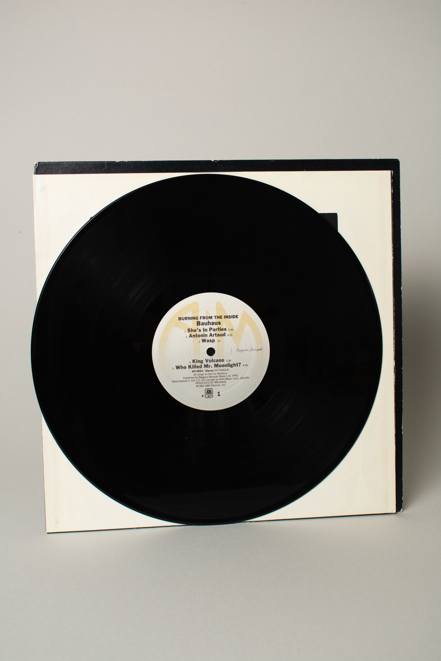 Bauhaus – Burning From The Inside (US, 12" Album, 1983)