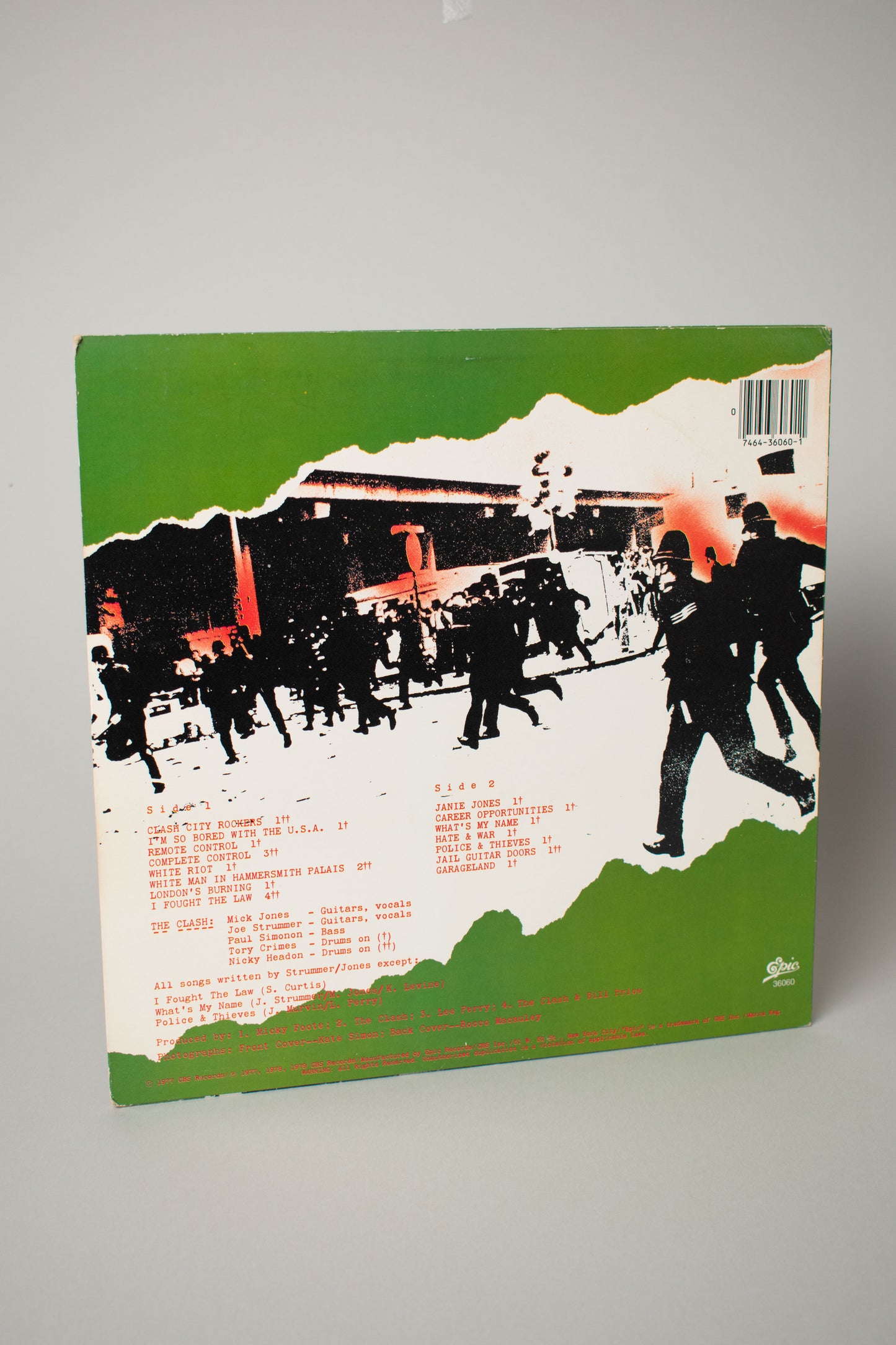 The Clash – The Clash (US, 12" Album, 1979)