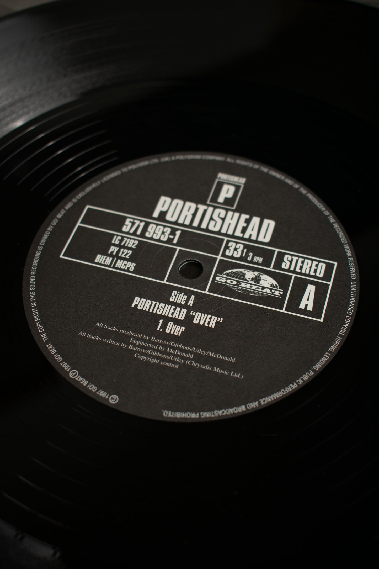 Portishead – Over (US 12" Single, 1997)