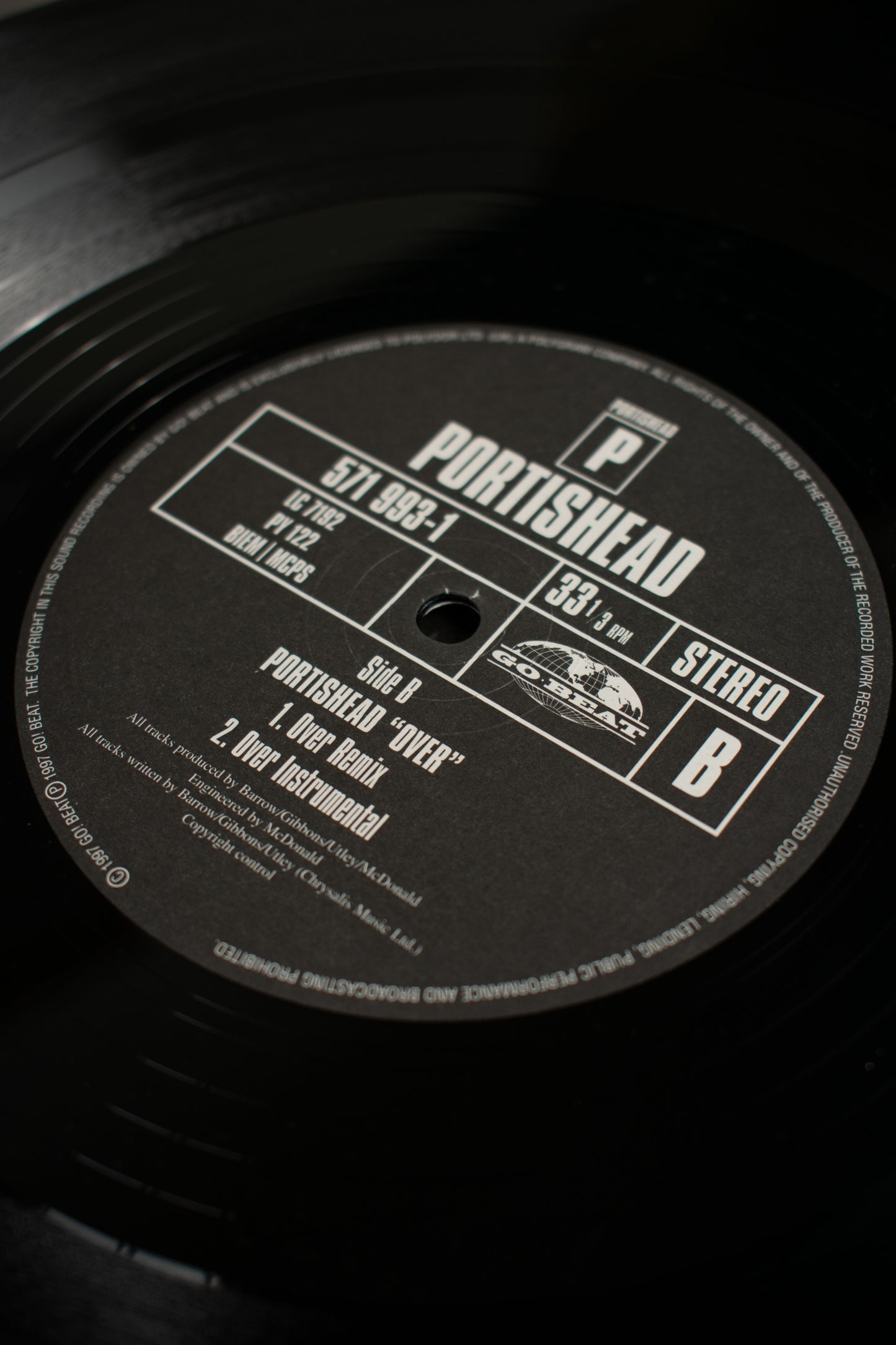 Portishead – Over (US 12" Single, 1997)