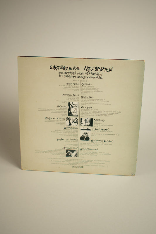 Einstürzende Neubauten – 80-83 Strategien Gegen Architekturen (UK, 12" Album, 1984)