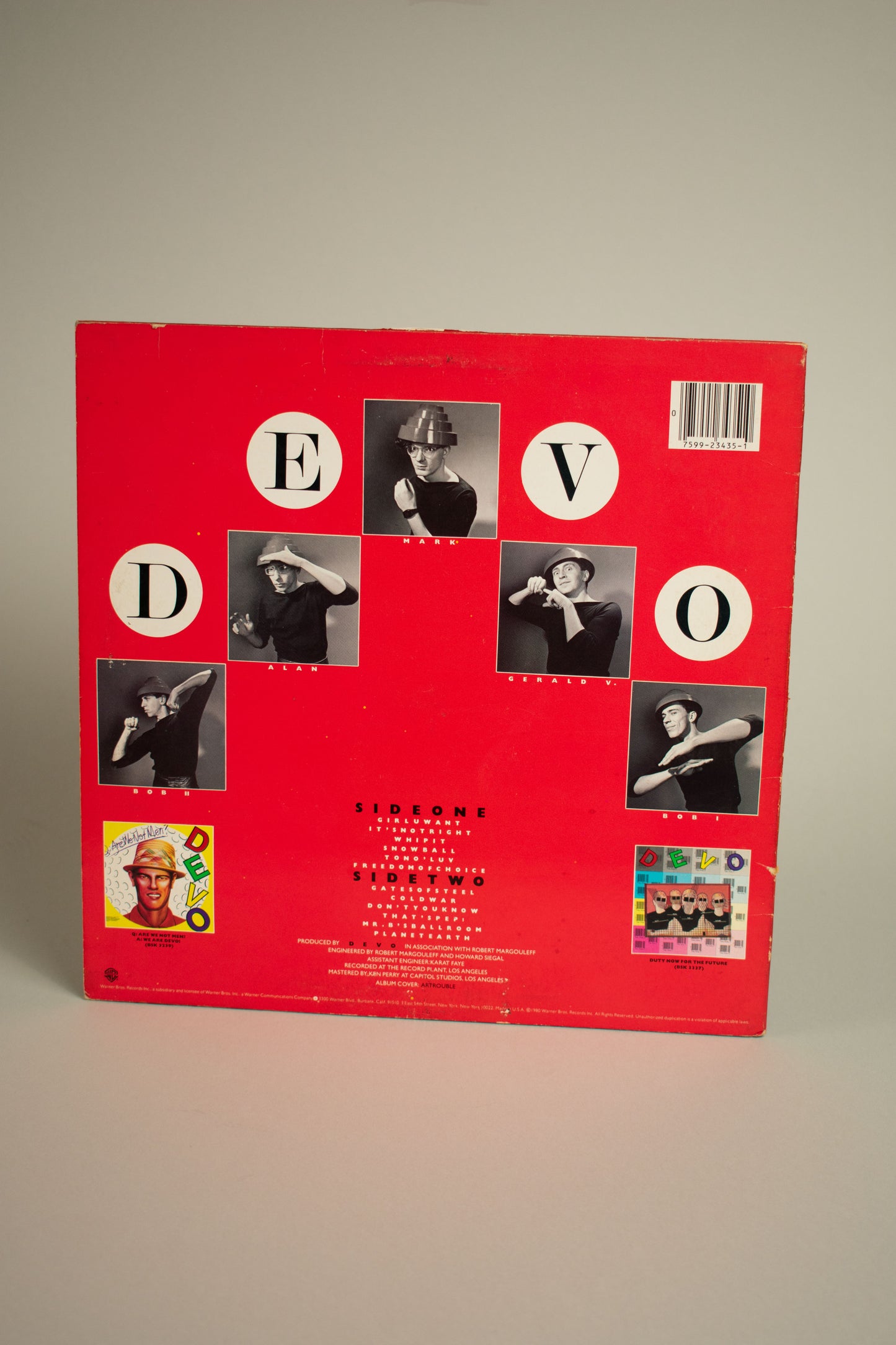 Devo – Freedom Of Choice (US, 12" Album, 1980)