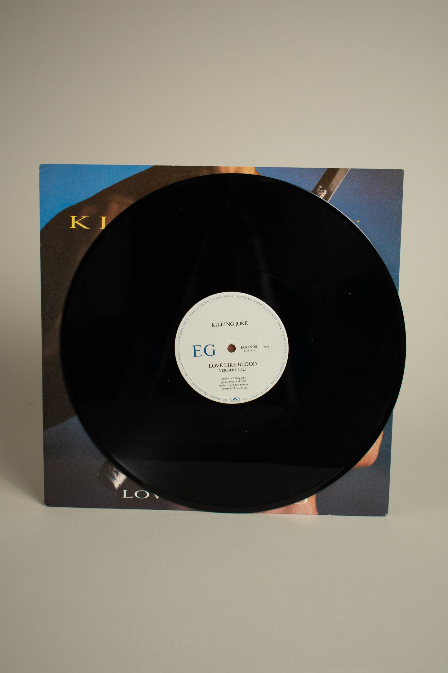 Killing Joke – Love Like Blood (UK, 12" Single, 1985)