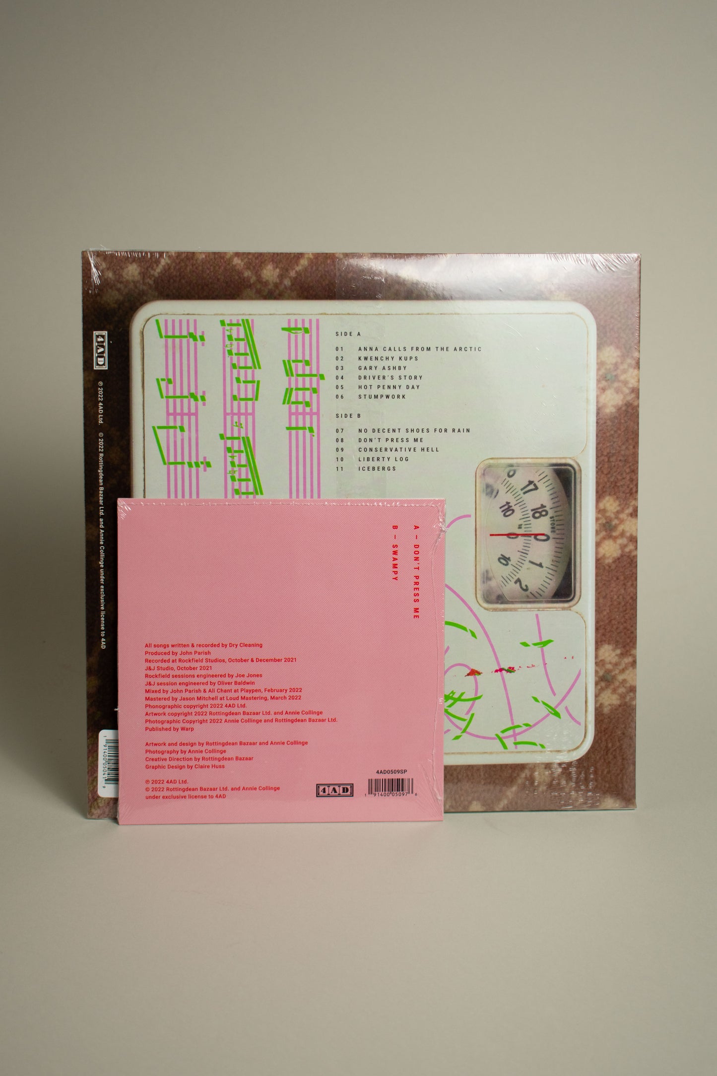 Dry Cleaning – Stumpwork (Europe, LP + 7", 2022)