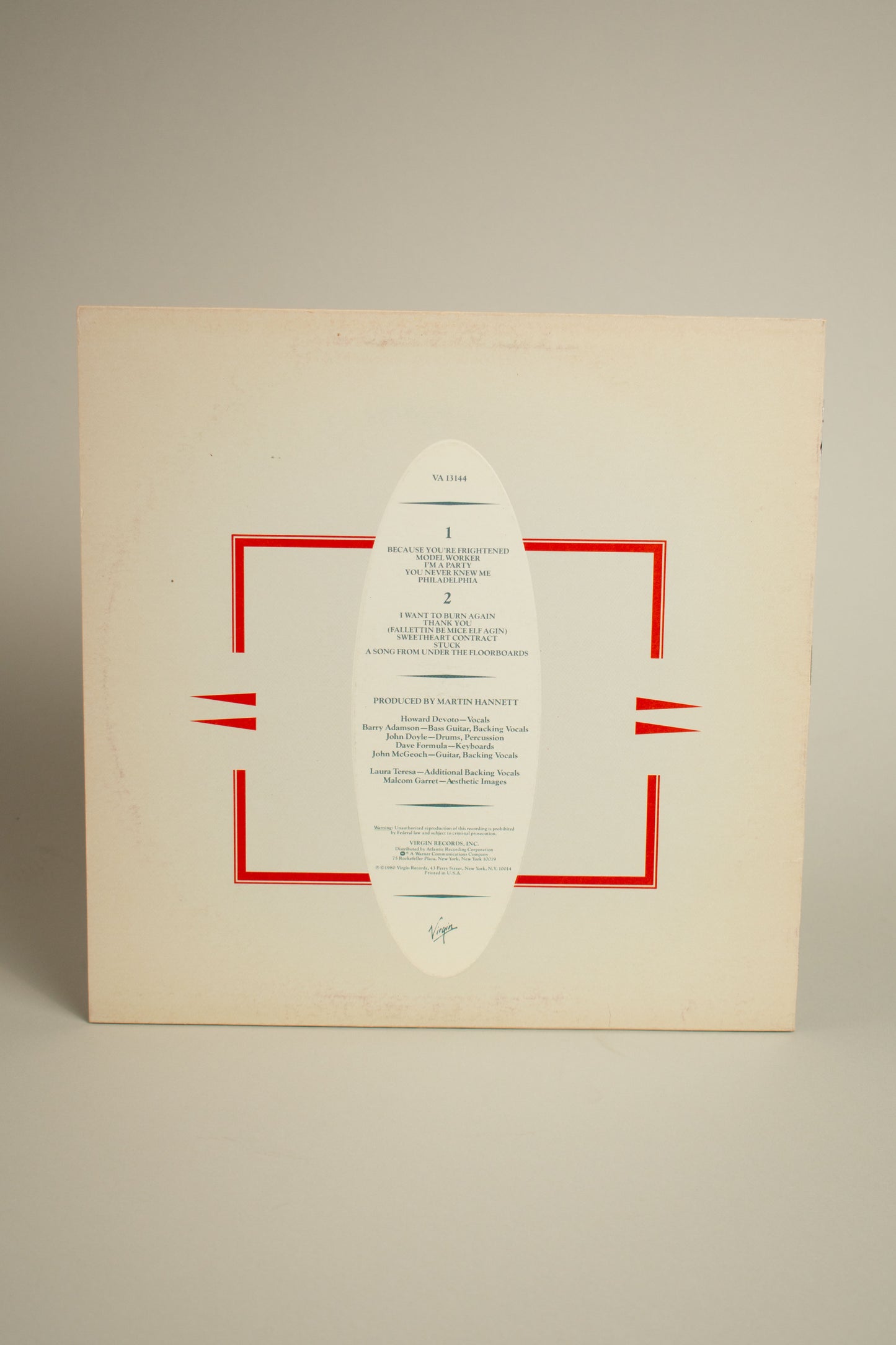 Magazine – The Correct Use of Soap (US, 12" Album, 1980)