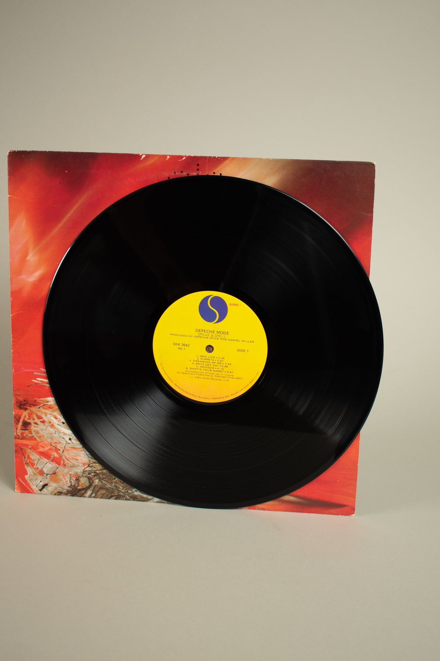 Depeche Mode – Speak & Spell (US, 12" Album, 1981)