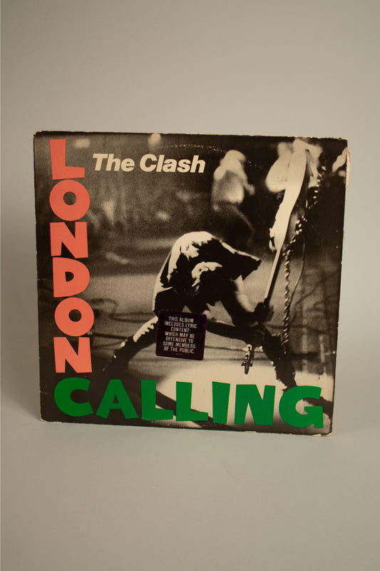 The Clash – London Calling (US, 2×LP, Epic, 1980)