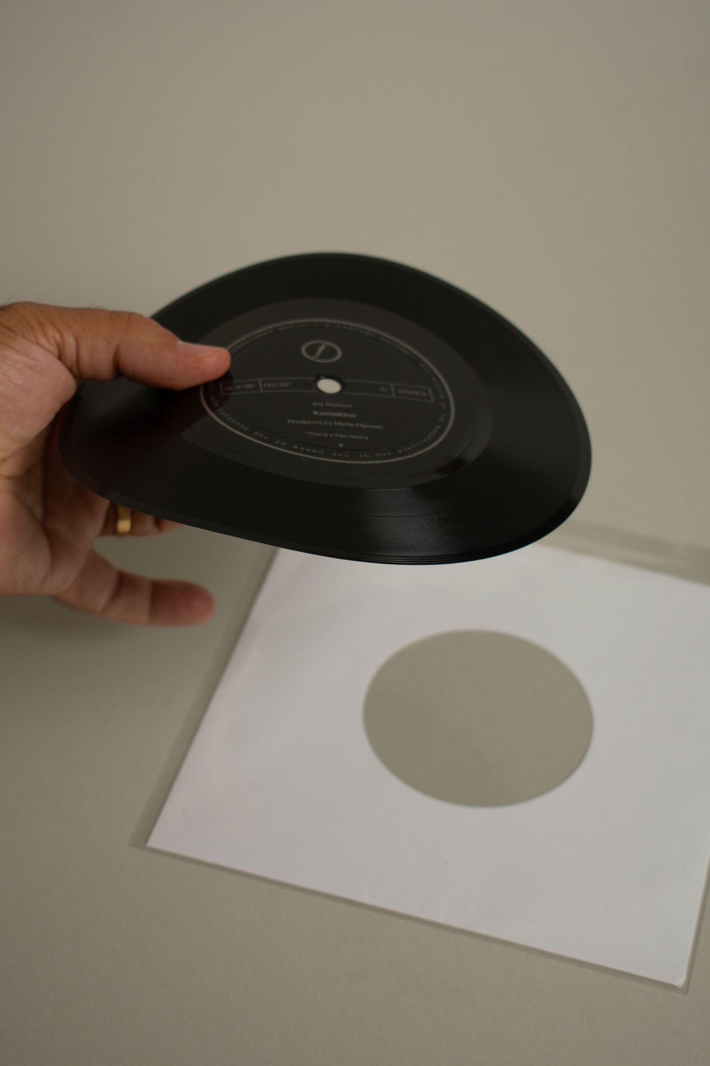 Joy Division – Komakino / Incubation / As You Said (UK, Flexi-disc 7", 1980)