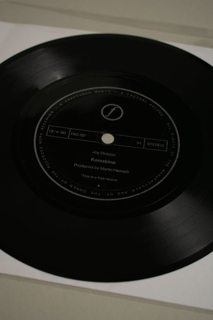 Joy Division – Komakino / Incubation / As You Said (UK, Flexi-disc 7", 1980)