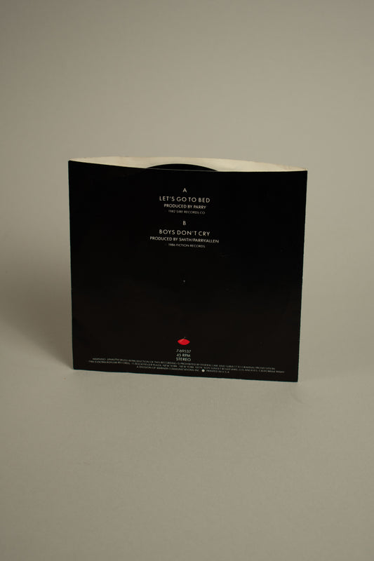 The Cure – Let's Go To Bed (US, 7" Single, 1986)