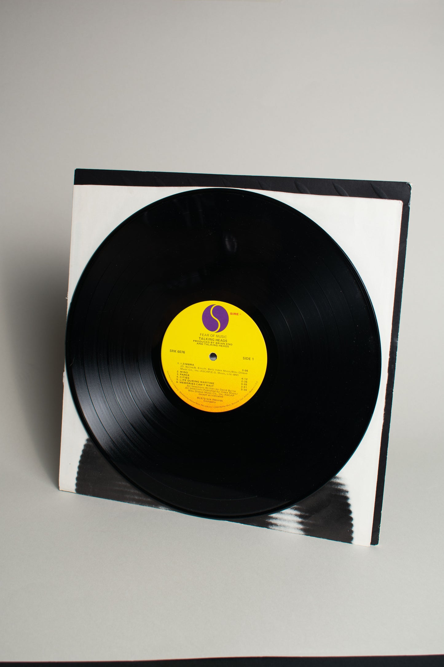 Talking Heads – Fear Of Music (US, 12" Album, 1979)