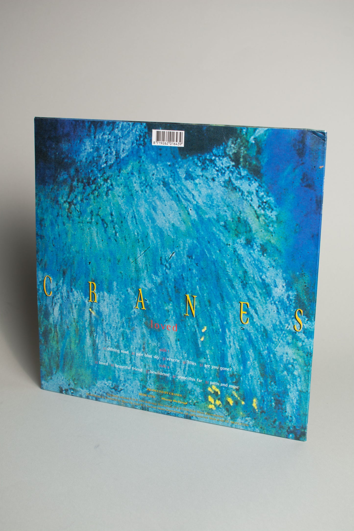 Cranes – Loved (Europe, 12" Album, 2020)