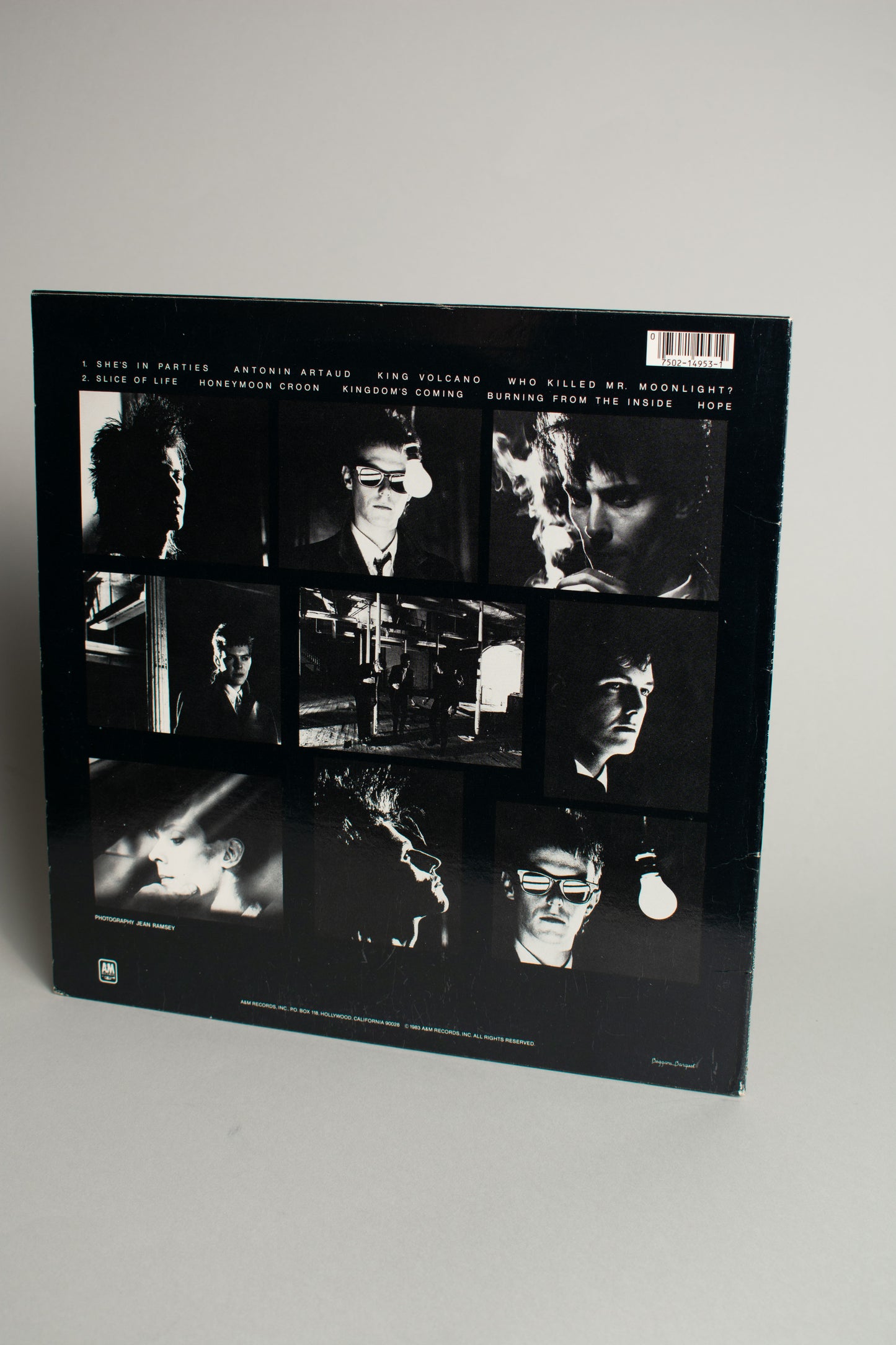 Bauhaus – Burning From The Inside (US, 12" Album, 1983)