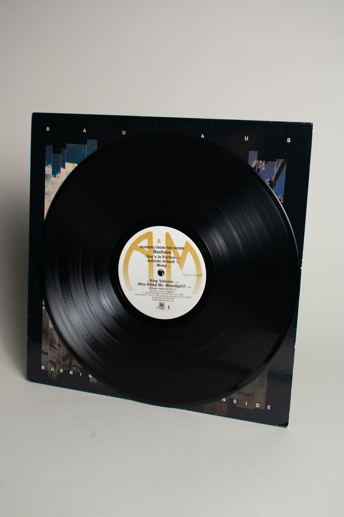 Bauhaus – Burning From The Inside (US, 12" Album, 1983)