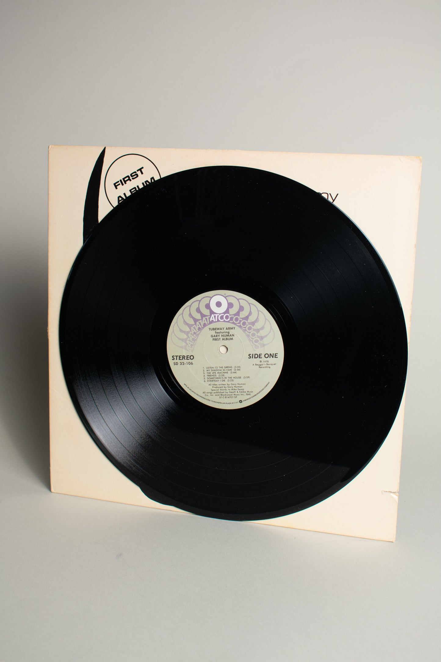 Tubeway Army Featuring Gary Numan – First Album (US, 12" Album, 1981)