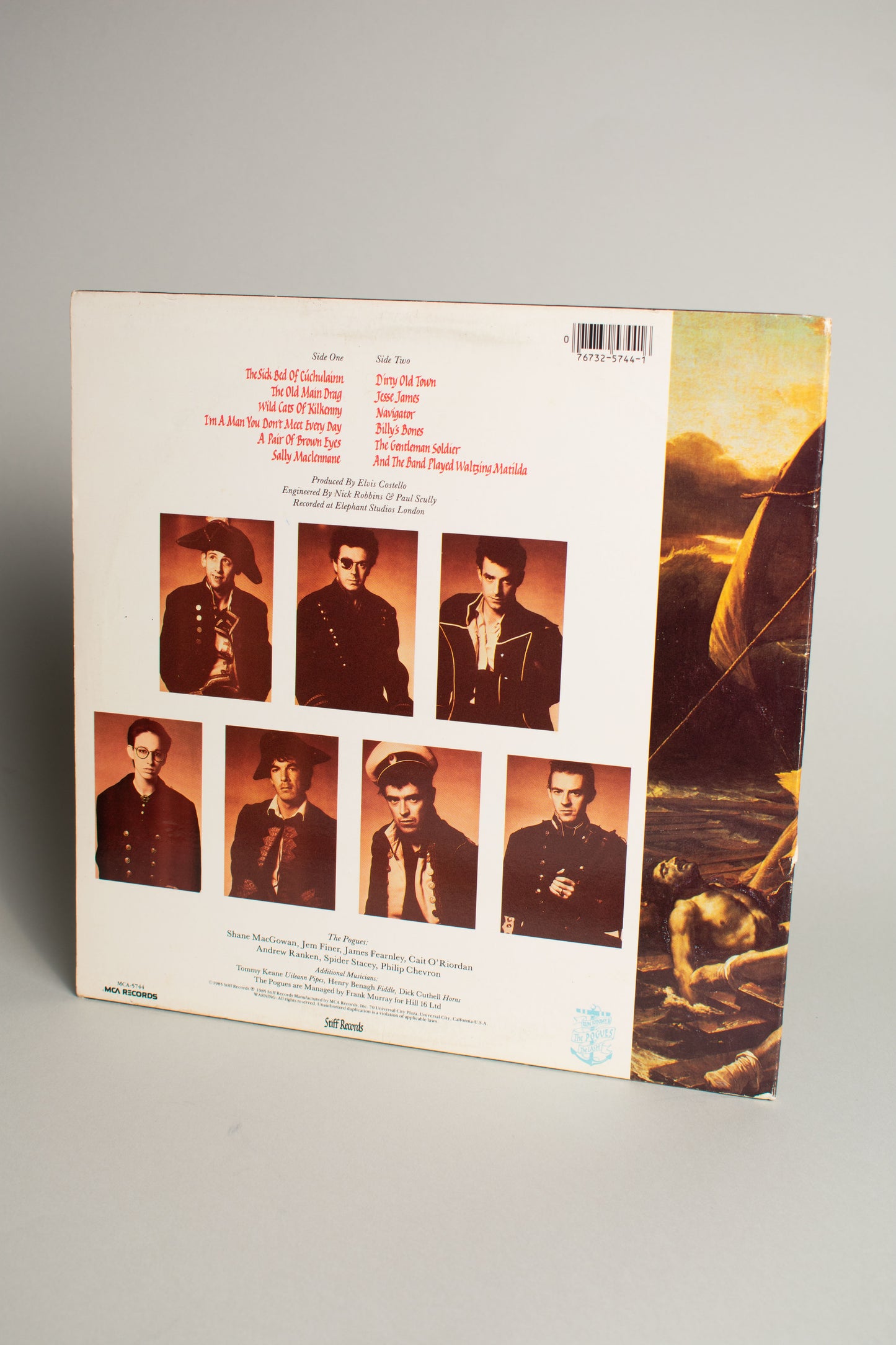 The Pogues – Rum Sodomy & The Lash (US, 12" Album, 1985)