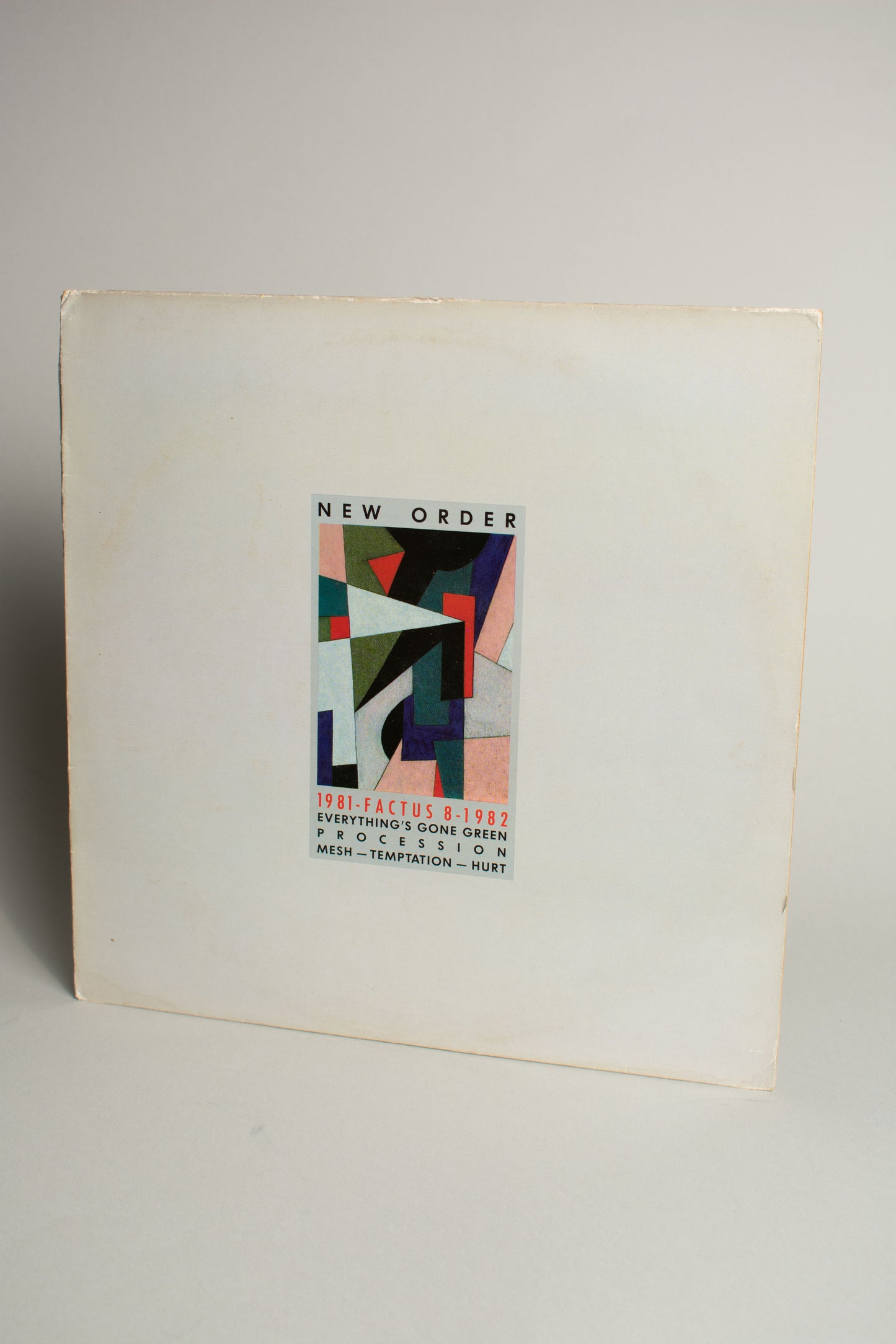 New Order – 1981-1982 (Francia, 12" Compilation, 1984)