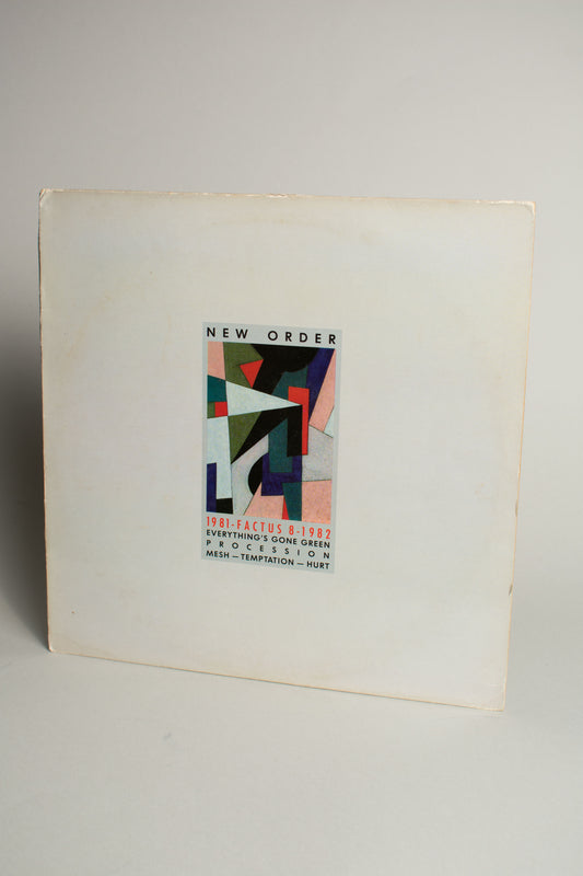 New Order – 1981-1982 (Francia, 12" Compilation, 1984)