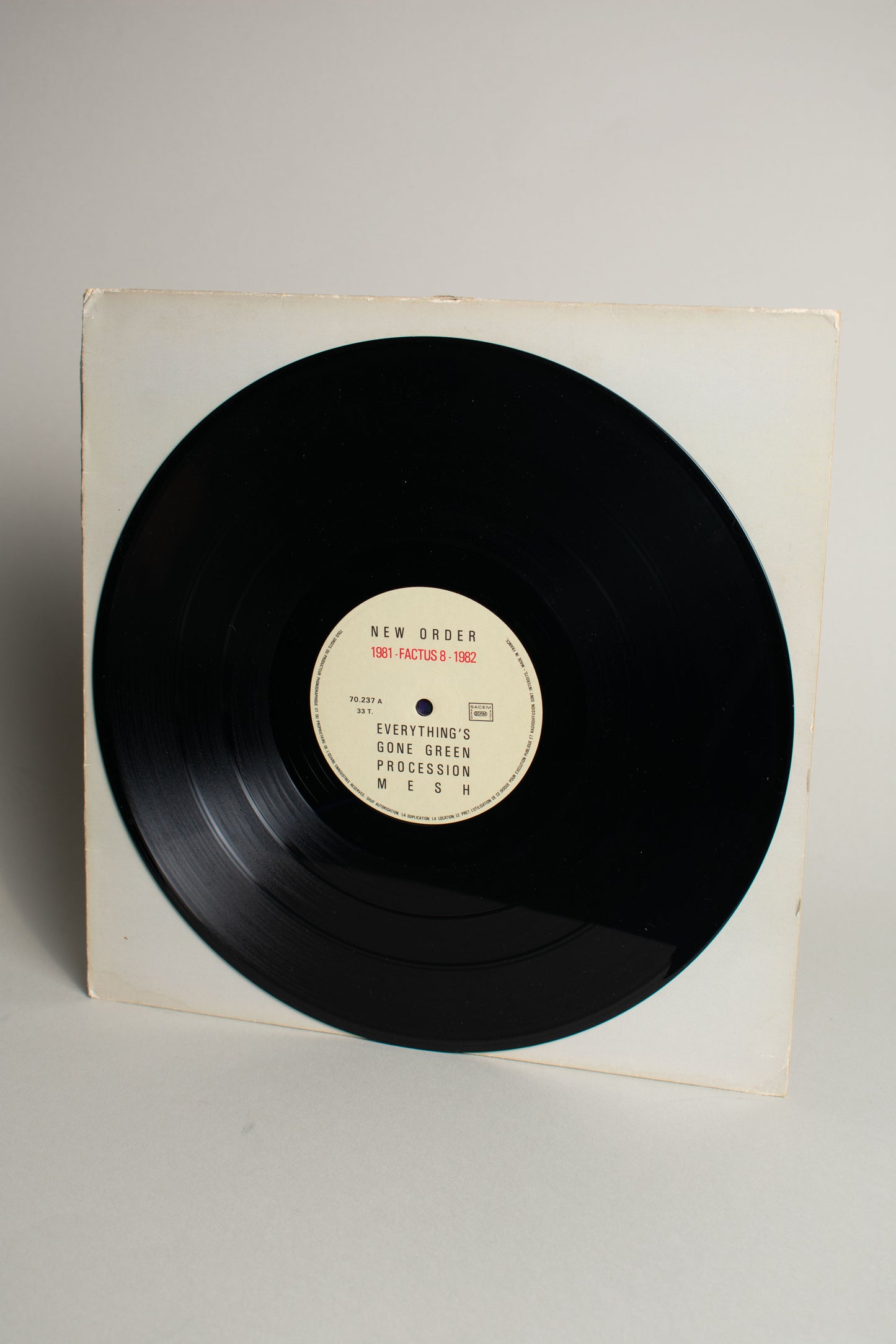 New Order – 1981-1982 (Francia, 12" Compilation, 1984)