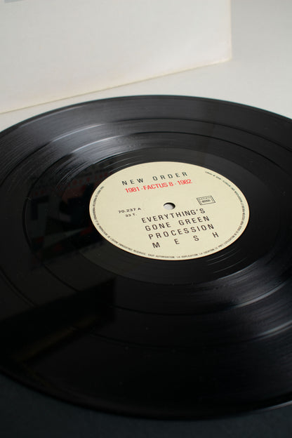 New Order – 1981-1982 (Francia, 12" Compilation, 1984)
