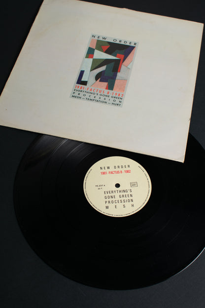 New Order – 1981-1982 (Francia, 12" Compilation, 1984)