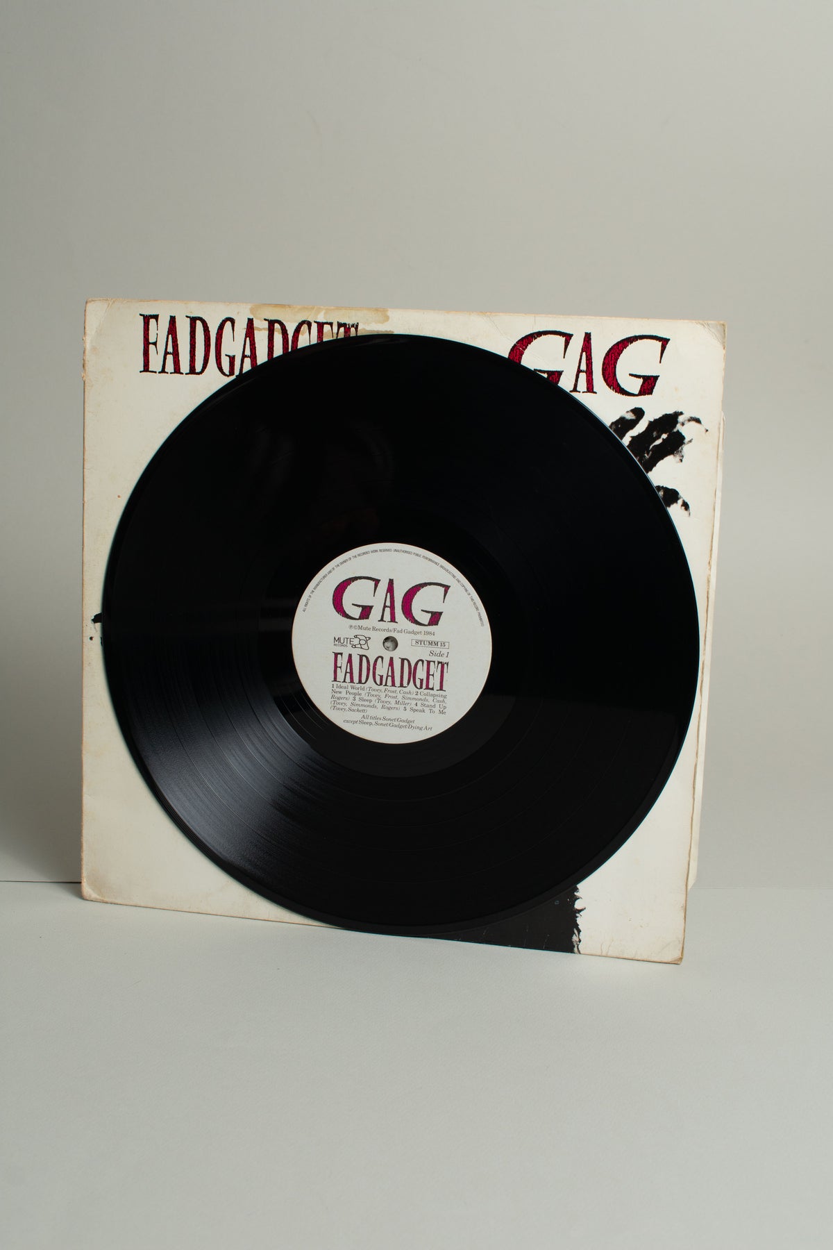 Fad Gadget – Gag (Reino Unido, LP, 1984)