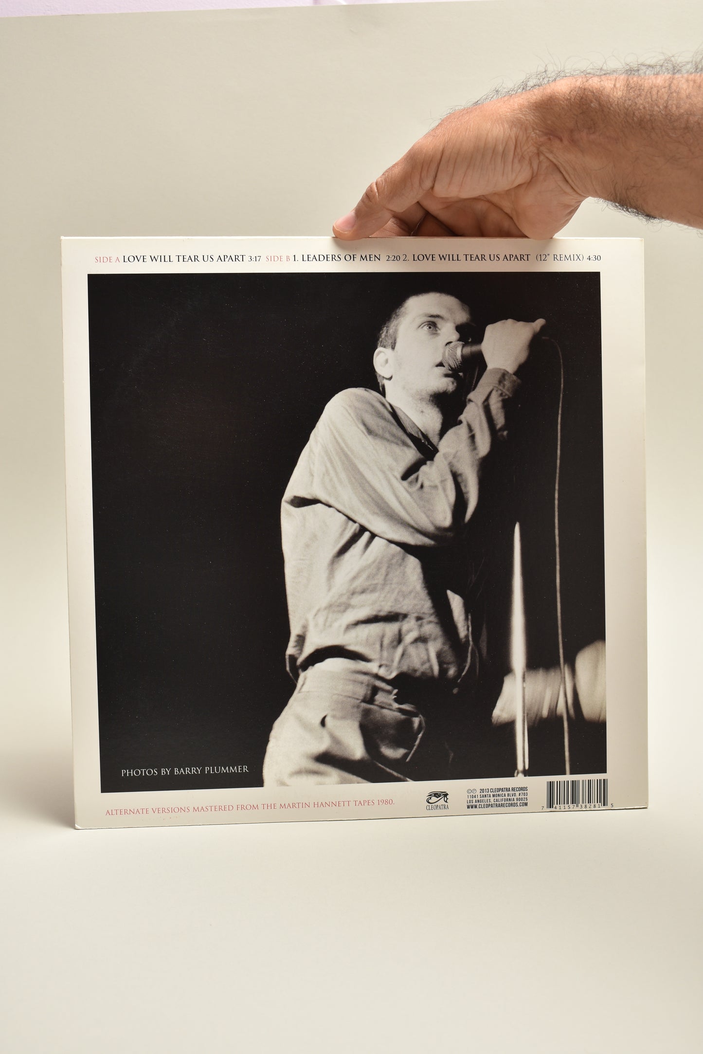 Joy Division – Love Will Tear Us Apart (US 12” Single, 2013)