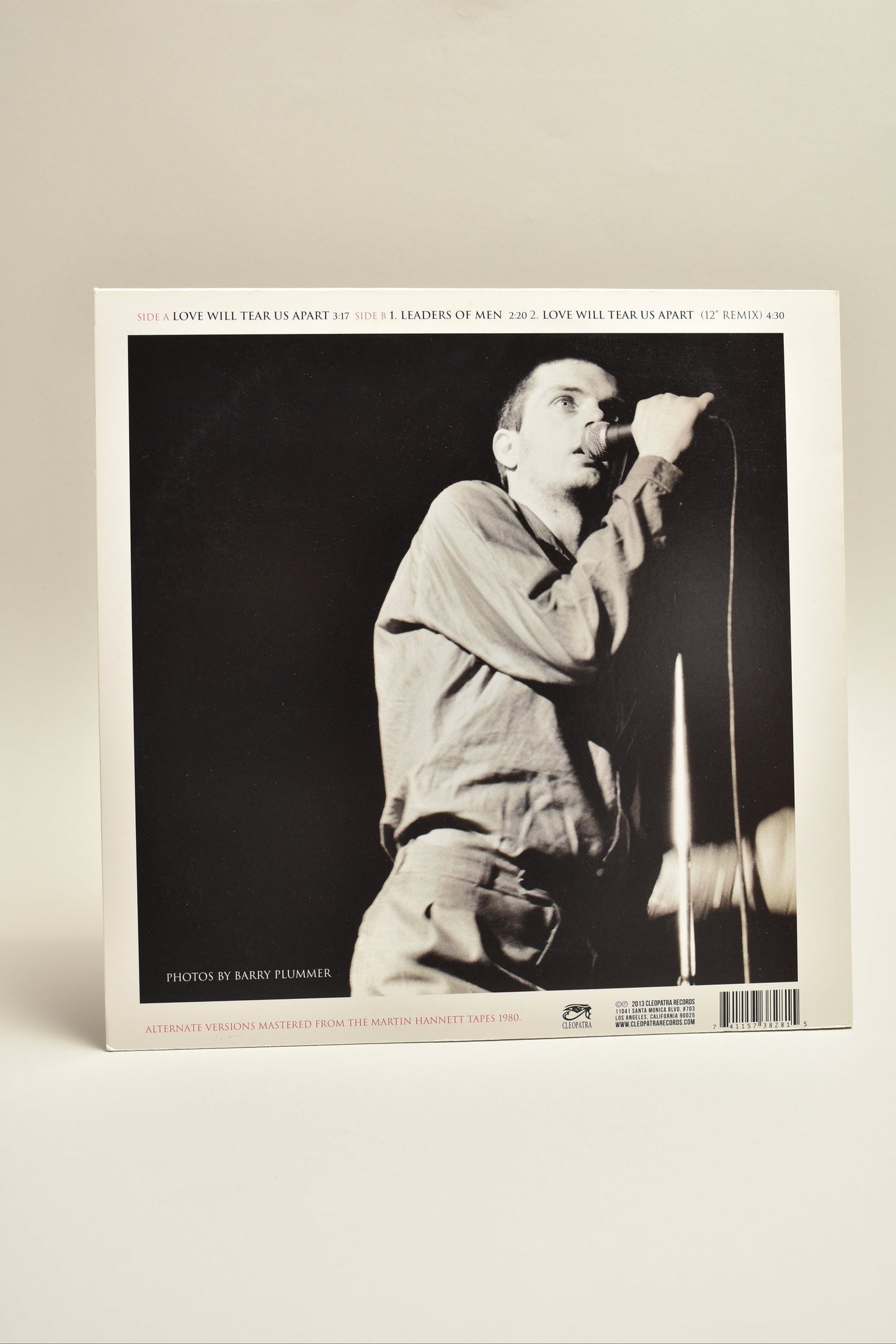 Joy Division – Love Will Tear Us Apart (US 12” Single, 2013)
