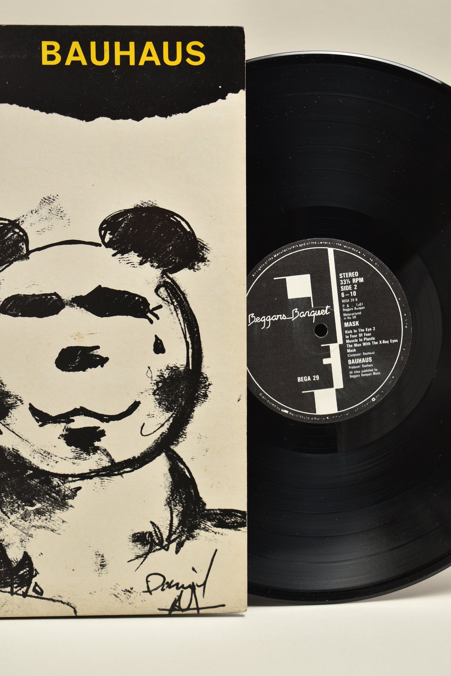 Bauhaus – Mask (UK 12” LP, 1981)