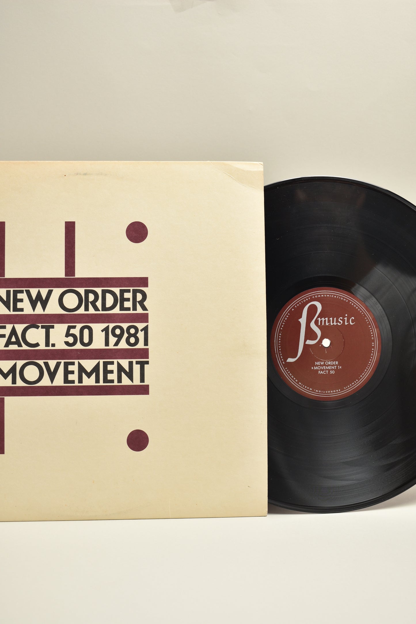 New Order – Movement (UK 12” LP, 1982)