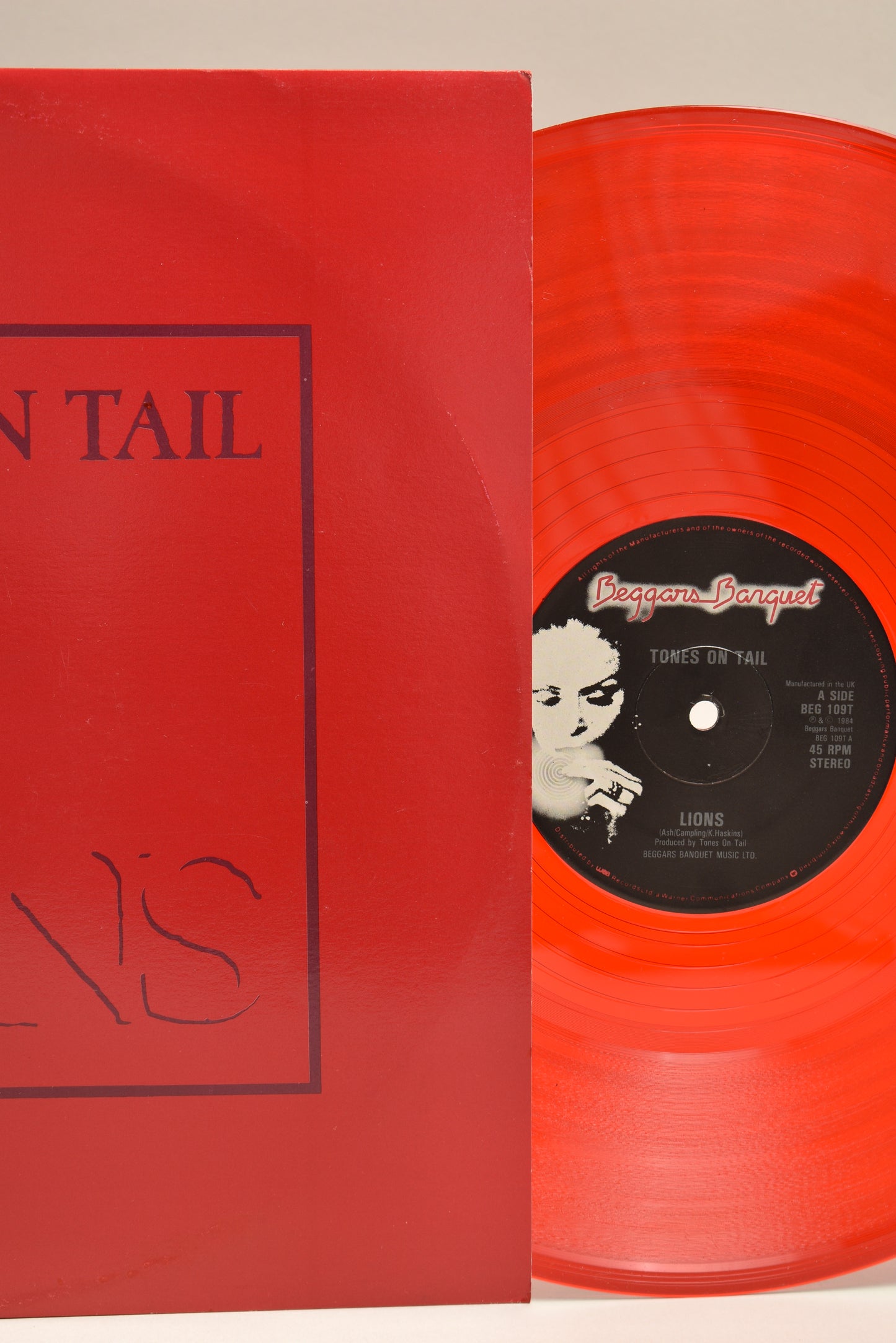 Tones On Tail – Lions (UK 12” Single, 1984)